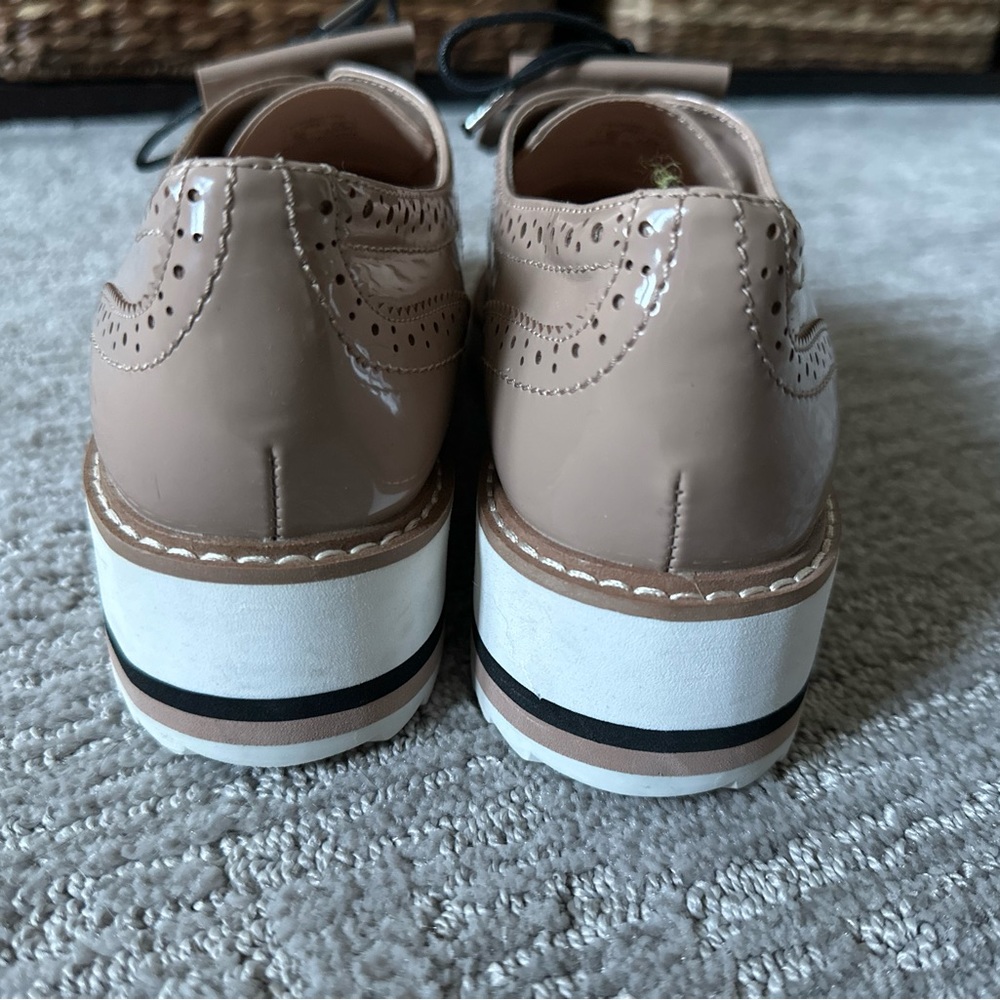 Sz 8 (39) ZARA Detachable Fringe Shoes - Picture 4 of 8